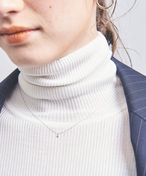 【別注】＜les bonbon＞プラチナ ダイヤモンド ネックレス ＜les bonbon