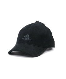 Adidas(アディダス)/アディダス 帽子 キャップ adidas 大きいサイズ コーデュロイ 秋冬 洗濯可能 ADM BOS PE CORDUROY CAP 118－111201/ブラック