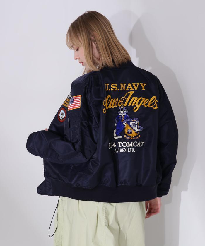 専用！AVIREX(MA-1 TYPE) L-2B F-14 TOMCAT AVIREX アビレックス 長袖 L-2B TOMCAT ジャケット avi6182137
