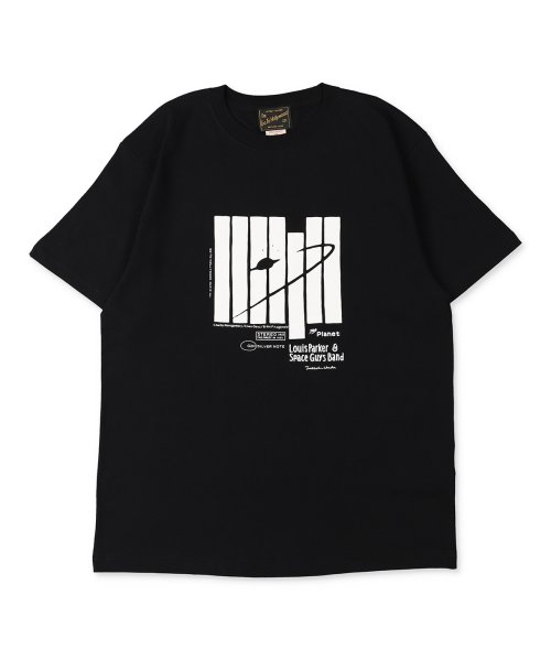 ゴートゥーハリウッド(ゴートゥーハリウッド)/GTH スペースMUSIC Tシャツ/ブラック