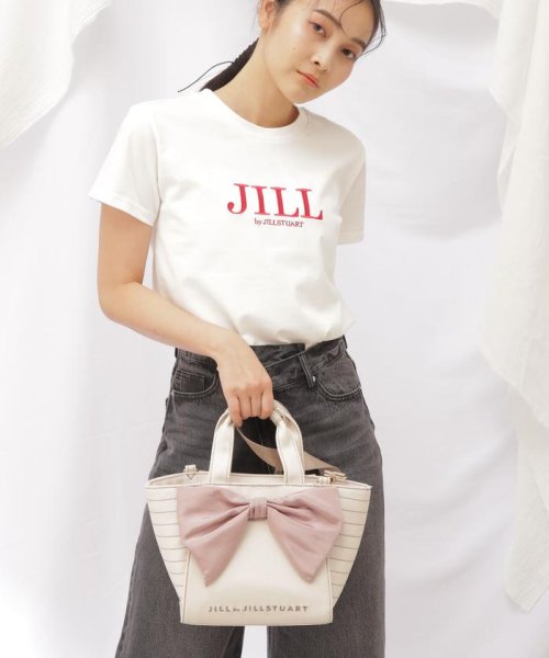 JILL by JILL STUART(ジル バイ ジル スチュアート)/マッシブリボントート小/ピンク