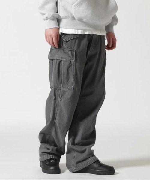 AVIREX(AVIREX)/《直営店限定》DENIM EASY CARGO PANTS / デニム イージーカーゴパンツ / AVIREX / アヴィレックス/ブラック