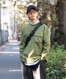 S'more/【 S'more / 2WAY pocket l/s big t shirts 】2WAY長袖Tシャツ/505814504