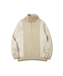 S'more(スモア)/【 S'more / Ribbed stripe sweater 】リブストライプセーター/ホワイト