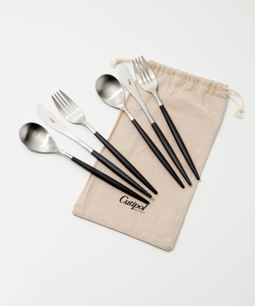 CUTIPOL(CUTIPOL)/クチポール Cutipol ミオ 食器 6点セット テーブル スプーン フォーク ナイフ 6点用 MIO TABLE KNIFE FORK SPOON ステンレ/シルバー