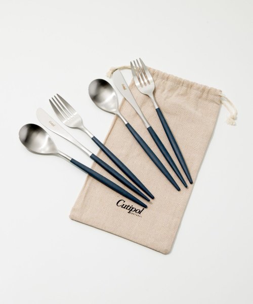 CUTIPOL(CUTIPOL)/クチポール Cutipol ミオ 食器 6点セット テーブル スプーン フォーク ナイフ 6点用 MIO TABLE KNIFE FORK SPOON ステンレ/シルバー系2