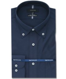TAKA-Q/ノーアイロンストレッチ スタンダードフィット ボタンダウン長袖ニットシャツ シャツ メンズ ワイシャツ ビジネス ノーアイロン yシャツ ビジネスシャツ 形態安/505814594