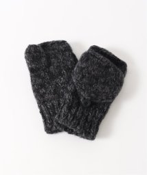 B.C STOCK(ベーセーストック)/【SUBLIME/サブライム】別注  HANDKNIT MIX MITTON/ブラック