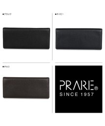 PRAIRIE(プレリー)/プレリー PRAIRIE 長財布 メンズ 本革 イタリアンディア ITALIANDEERSKIN ブラック ネイビー ブラウン 黒 NP17014/チョコ