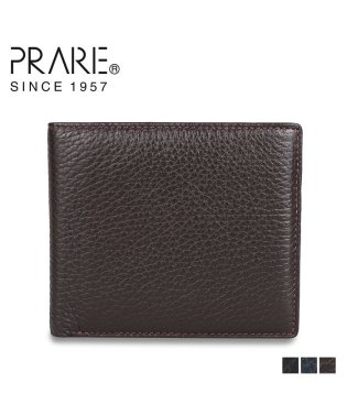 PRAIRIE/プレリー PRAIRIE 二つ折り財布 メンズ 本革 イタリアンディア ITALIANDEERSKIN ブラック ネイビー ブラウン 黒 NP17211/504267005