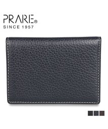 PRAIRIE(プレリー)/プレリー PRAIRIE イタリアンディア パスケース カードケース ID 定期入れ メンズ 本革 ITALIANDEERSKIN ブラック ネイビー ブラウン/ネイビー