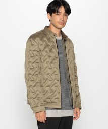 COMME CA ISM MENS(コムサイズム（メンズ）)/★ＴＶドラマ着用商品★  接結 ライダース ダウン/ベージュ