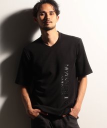 NICOLE CLUB FOR MEN/【RIELABO】ロゴプリントＶネックＴシャツ/505795659