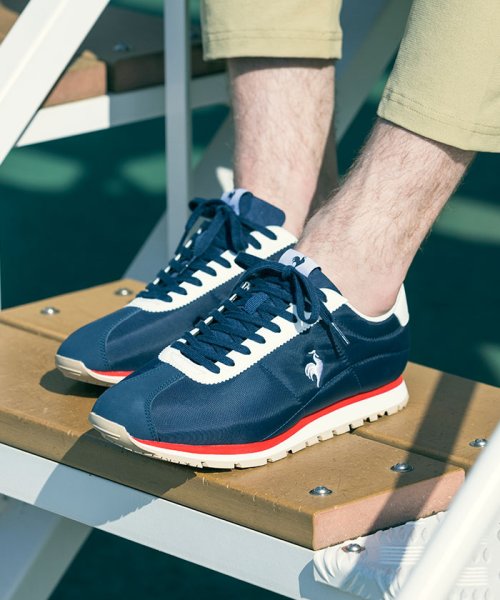 le coq sportif (ルコックスポルティフ)/LCS モンペリエ GM(消臭)/ネイビー/レッド