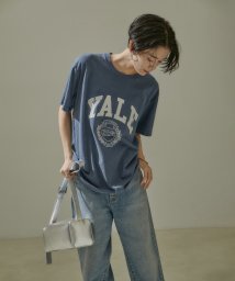 サロン　アダム　エ　ロペ/【GOOD ROCK SPEED】別注YALEロゴプリントカレッジTシャツ/505816344