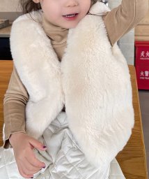 aimoha/【aimoha－KIDS－】韓国子供服　かわいいフェイクファーベスト/505816704