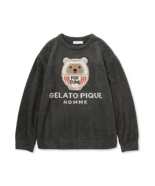 HOMME】ベビモコベアダルマプルオーバー(505816718)｜HANKYU MEN'S