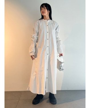 emmi atelier/【emmi atelier】デザインスリーブシャツワンピース/505816844