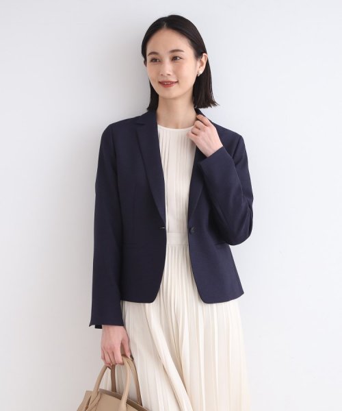【洗える／SETUP可能】テーラードカラージャケット 