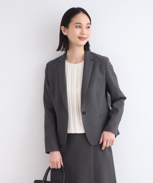 【洗える／SETUP可能】テーラードカラージャケット 