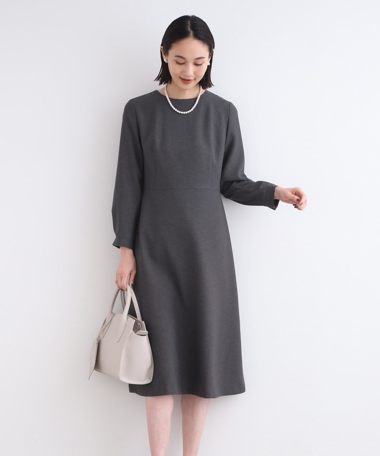 セール】【洗える／SETUP可能／スタイルUP】フィット＆フレア 