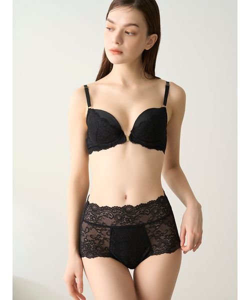 LILY BROWN Lingerie(LILY BROWN Lingerie)/【LILY BROWN Lingerie】ハイウエストショーツ/チェリッシュ/BLK