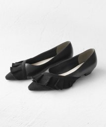 TOCCA(TOCCA)/【大人百花掲載】【低反発クッション】FRILL PUMPS パンプス/ブラック系