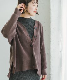 ITEMS URBANRESEARCH(アイテムズ アーバンリサーチ（レディース）)/Vネックルーズカーディガン/BRN