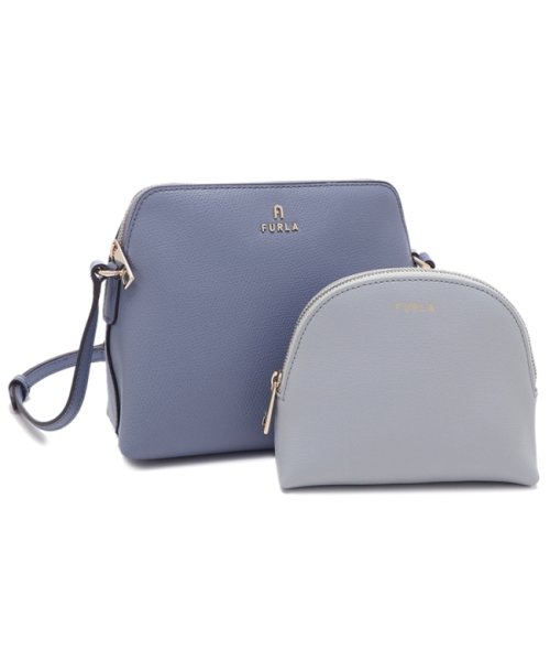 FURLA(フルラ)/フルラ ショルダーバッグ カメリア ポーチ セット ブルー レディース FURLA WE00454 ARE000 2510S/その他