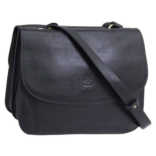 IL BISONTE イルビゾンテ 斜めがけ ショルダー バッグ レザー 