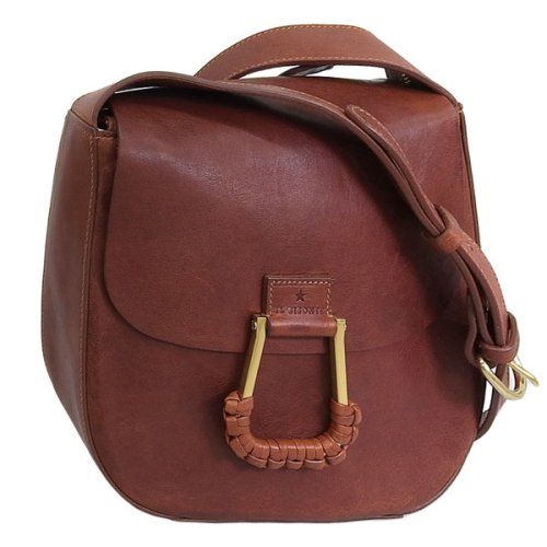 IL BISONTE イルビゾンテ 斜めがけ ショルダー バッグ レザー 