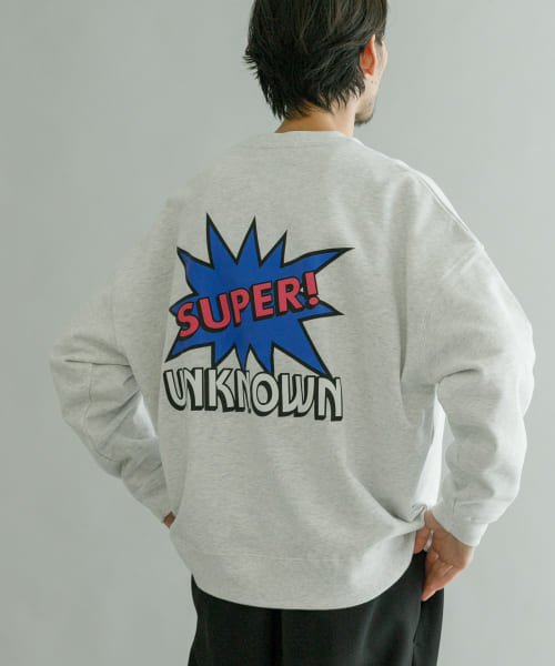 URBAN RESEARCH(アーバンリサーチ)/URBAN RESEARCH iD　SUPER UNKNOWN SWEAT/ASHGRAY