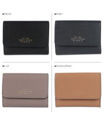 SMYTHSON/スマイソン SMYTHSON 財布 三つ折り ミニ財布 パナマ コンパクト メンズ レディース PANAMA COMPACT PRS ブラック ネイビー ベージ/505139192