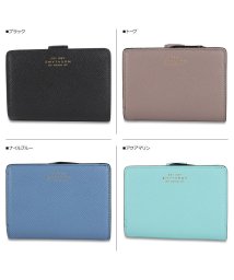 SMYTHSON(スマイソン)/スマイソン SMYTHSON 財布 二つ折り財布 パナマ スモール コンチネンタル メンズ レディース PANAMA SMALL CONTINENTAL PUR/ブラック