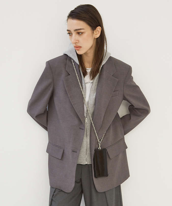 LOWELLThings Chain Strap/チェーンショルダー(スマホタブ付き) シルバー F LOWELLThings Chain Strap/チェーンショルダー(スマホタブ付き) シルバー F