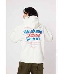 RODEO CROWNS WIDE BOWL(ロデオクラウンズワイドボウル)/IW SERVICE パーカー/O/WHT1