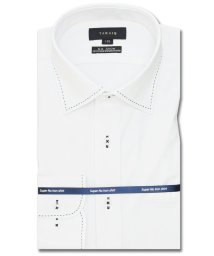 TAKA-Q/ノーアイロンストレッチ スタンダードフィット ワイドカラー長袖ニットシャツ シャツ メンズ ワイシャツ ビジネス ノーアイロン yシャツ ビジネスシャツ 形態安/505818323