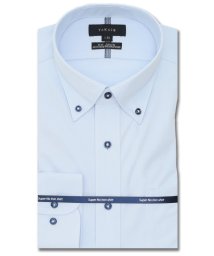 TAKA-Q/ノーアイロンストレッチ スタンダードフィット ボタンダウン長袖ニットシャツ シャツ メンズ ワイシャツ ビジネス ノーアイロン yシャツ ビジネスシャツ 形態安/505818325