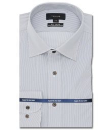 TAKA-Q/ノーアイロンストレッチ スタンダードフィット ワイドカラー長袖ニットシャツ シャツ メンズ ワイシャツ ビジネス ノーアイロン yシャツ ビジネスシャツ 形態安/505818329