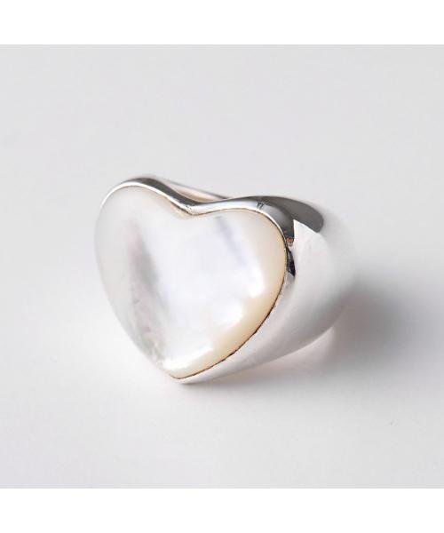 ANNIKA INEZ(アニカイネズ)/ANNIKA INEZ リング Bigger Pearl Heart Ring R176－LRG 指輪/シルバー