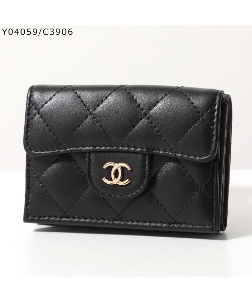 CHANEL 三つ折り財布 MATELASSE マトラッセ AP0230(505820880