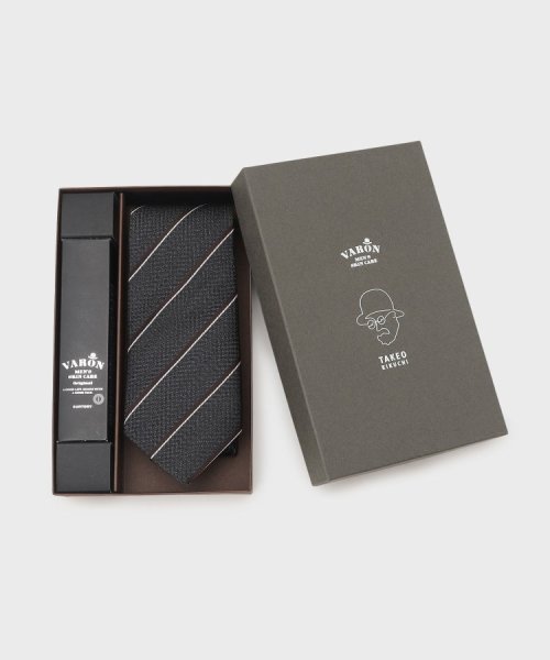 【大人のGIFTBOX】VARON×TAKEO KIKUCHI　ネクタイBOXセット VARON TAKEO KIKUCHI ヴァロン
