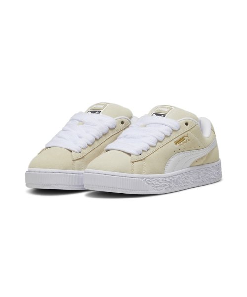 PUMA(PUMA)/ユニセックス スウェード XL スニーカー/SUGAREDALMOND-PUMAWHITE