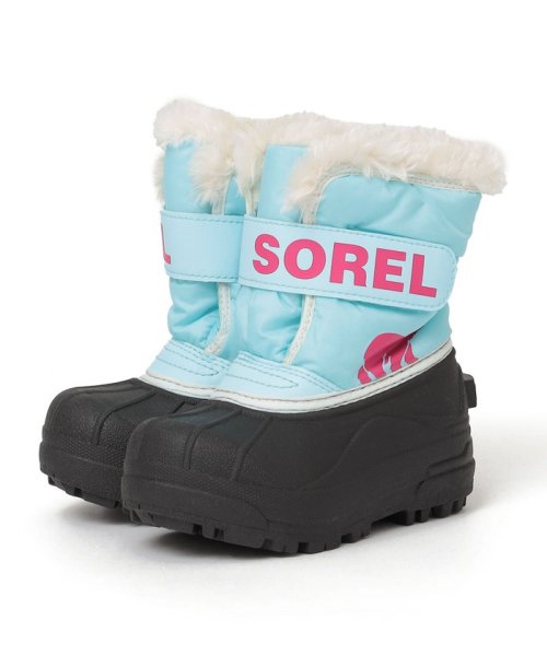 SHIPS KIDS(シップスキッズ)/SOREL:CHILDRENS SNOW COMMANDER/ライトブルー