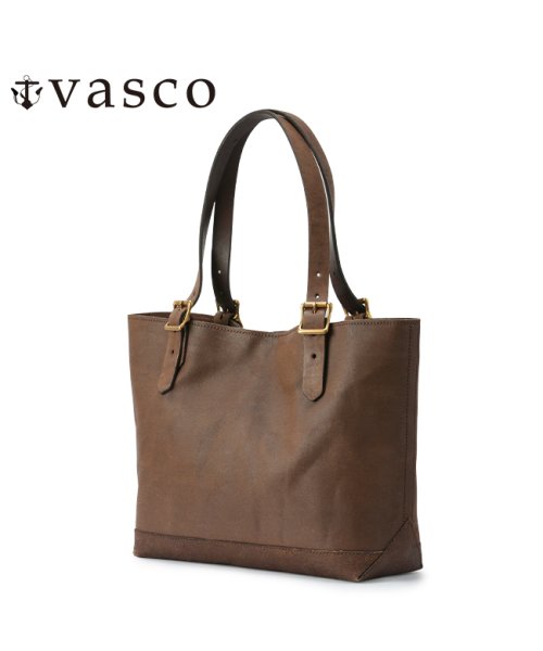vasco ヴァスコ トートバッグ メンズ レディース ブランド レザー 本革 日本製 肩掛け A4 VS－263LR OIL カウレザー ラフアウト 　　　　　 摩擦 OLD
