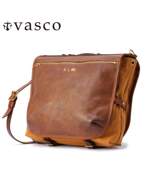 vasco ヴァスコ ショルダーバッグ メンズ レディース ブランド レザー  