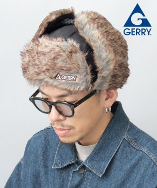 AMS SELECT/GERRY ジェリー フライトキャップ ミックスファー ナイロン 帽子 秋 冬 防寒 アウトドア レジャー 旅行/505798615