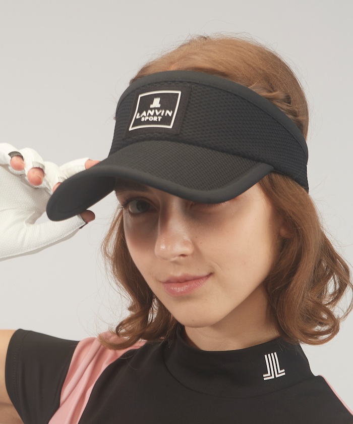 新品❤️緑の刺繍ロゴバイザー NEW【立体ロゴ】ゴルフ サンバイザー | PANTY GET'S