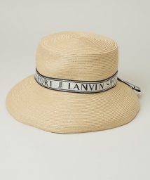 LANVIN SPORT(ランバン スポール)/ペーパーハット【部分UV】/ベージュ