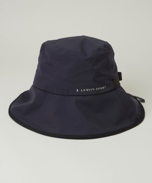 LANVIN SPORT(ランバン スポール)/レインハット【耐水/透湿/耐久はっ水】/ネイビー